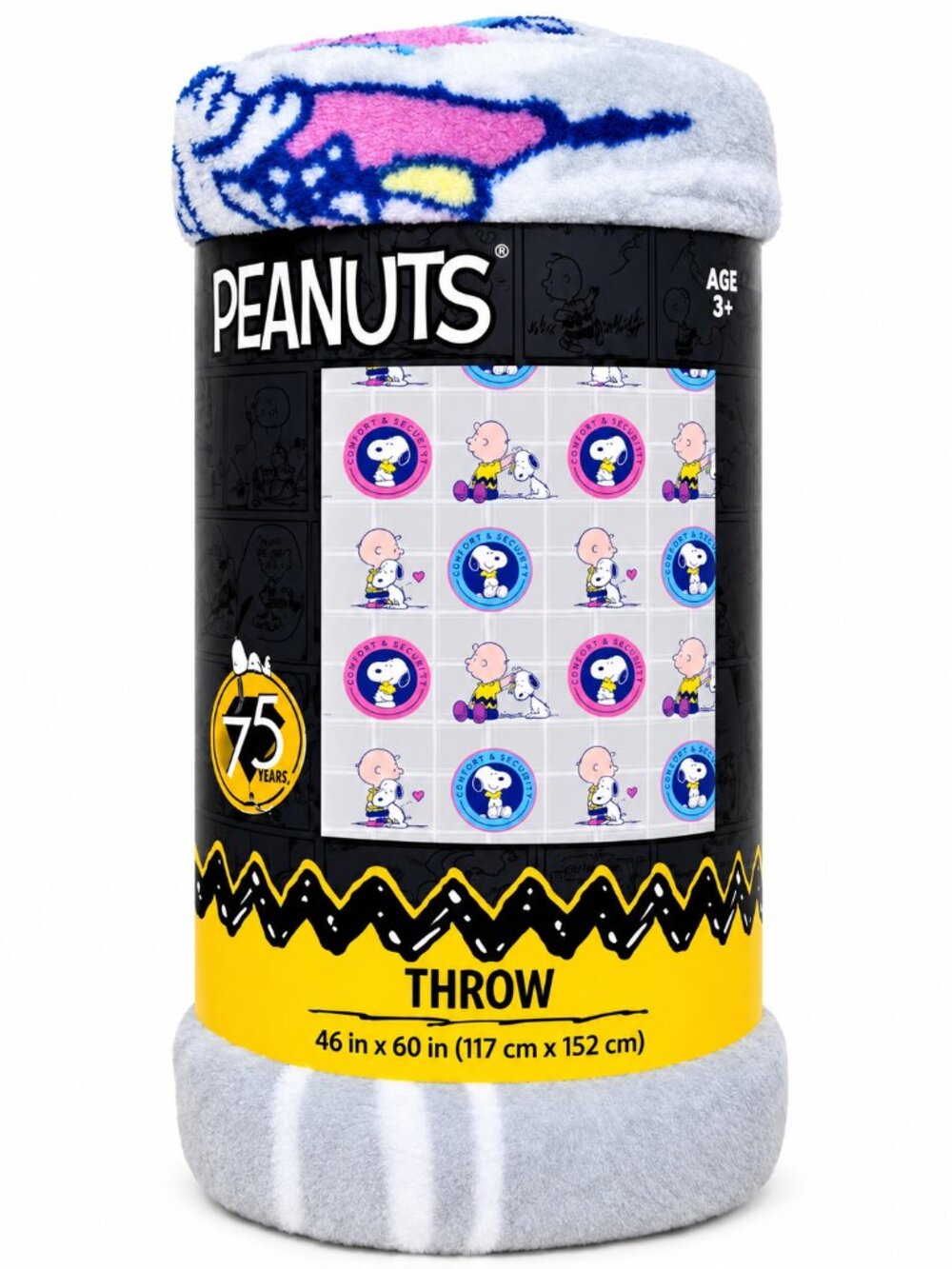 Peanuts Plush Throw Blanket